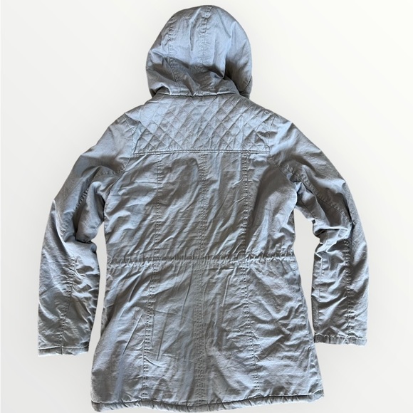 Liv & Piper faux fur hooded jacket size large - Picture 5 of 8